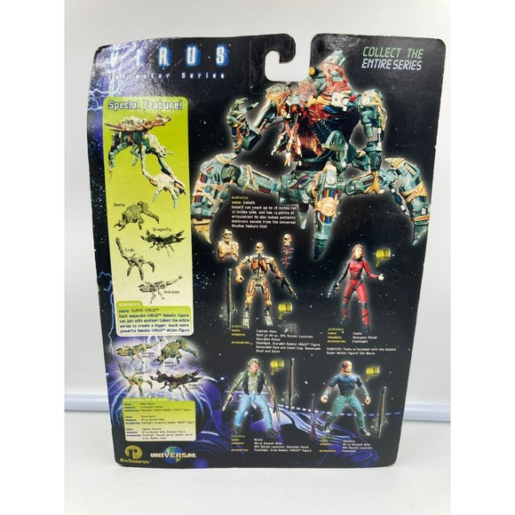 VIRUS Collector Series CAPTAIN EVERTON Action Figure - Picture 2 of 2